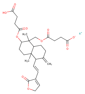 Kalii Dehydrographolidi Succinas图片
