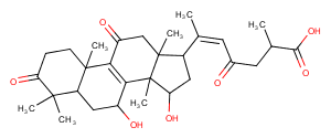 Ganoderenic acid A图片