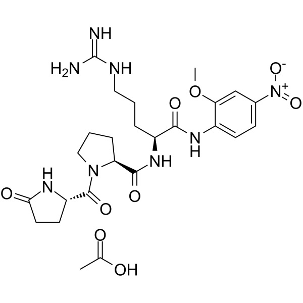 pGlu-Pro-Arg-MNA monoacetate图片