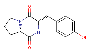 cyclo(L-Pro-L-Tyr)图片