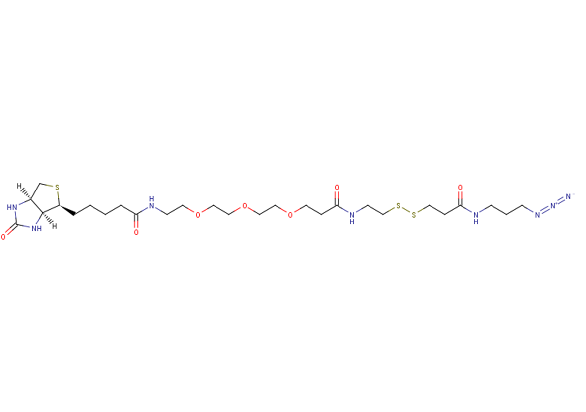 Biotin-PEG3-SS-azide图片