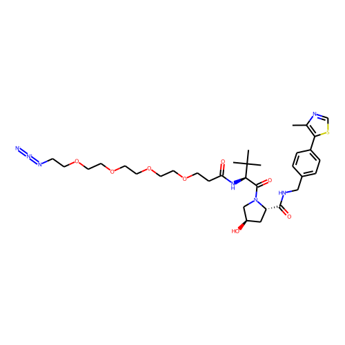(S,R,S)-AHPC-C2-PEG4-N3图片