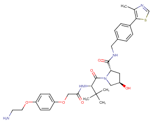 (S,R,S)-AHPC-O-Ph-PEG1-NH2图片