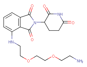 Thalidomide-PEG2-C2-NH2图片
