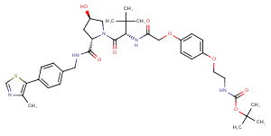 (S,R,S)-AHPC-O-Ph-PEG1-NH-Boc图片