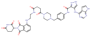 PROTAC CDK2/9 Degrader-1图片