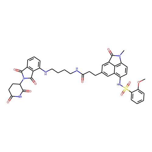 PROTAC BRD2/BRD4 degrader-1图片
