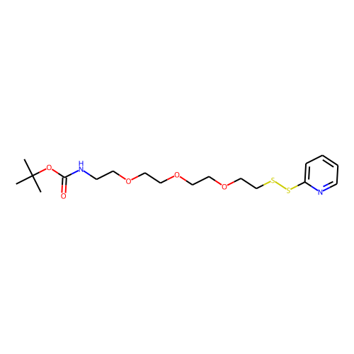 Boc-amino-PEG3-SSPy图片