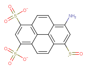 8-Aminopyrene-1,3,6-trisulfonic Acid sodium salt图片