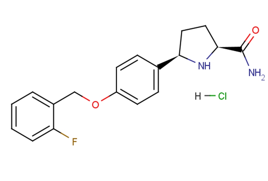 Raxatrigine hydrochloride图片