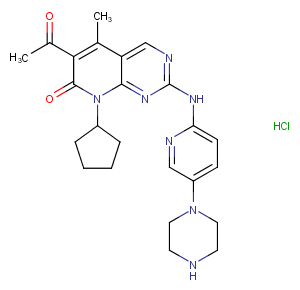 Palbociclib monohydrochloride图片