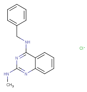 N4-benzyl-N2-methylquinazoline-2,4-diamine hydrochloride图片