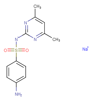 Sulfamethazine sodium图片
