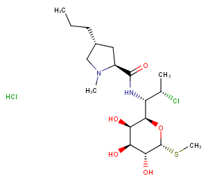 Clindamycin hydrochloride图片