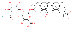 Dipotassium glycyrrhizinate图片