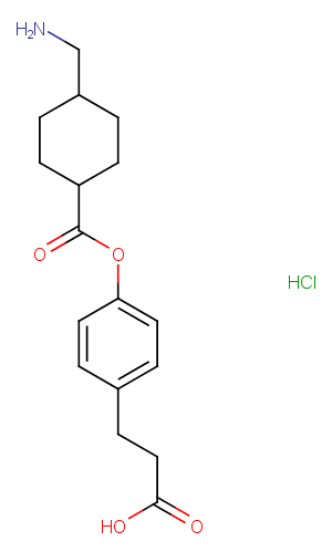 Cetraxate hydrochloride图片