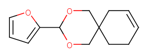 2,4-Dioxaspiro(5,5)undec-8-ene,3-(2-furanyl)-图片