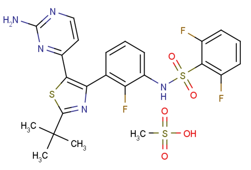 Dabrafenib Mesylate图片