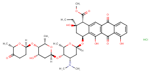 Aclacinomycin A hydrochloride图片