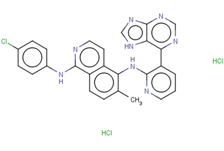 Raf inhibitor 1 dihydrochloride图片