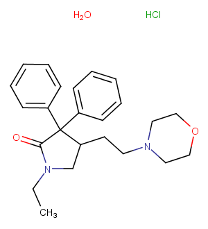 Doxapram hydrochloride hydrate图片