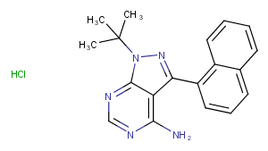 1-Naphthyl PP1 hydrochloride图片