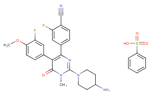 Pulrodemstat benzenesulfonate图片
