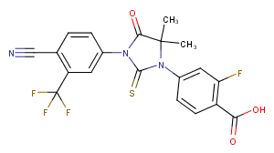 Enzalutamide carboxylic acid图片