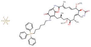 Gamitrinib TPP hexafluorophosphate图片