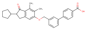 Biphenylindanone A图片