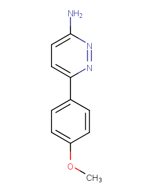 6-(4-Methoxyphenyl)-3-pyridazinamine图片
