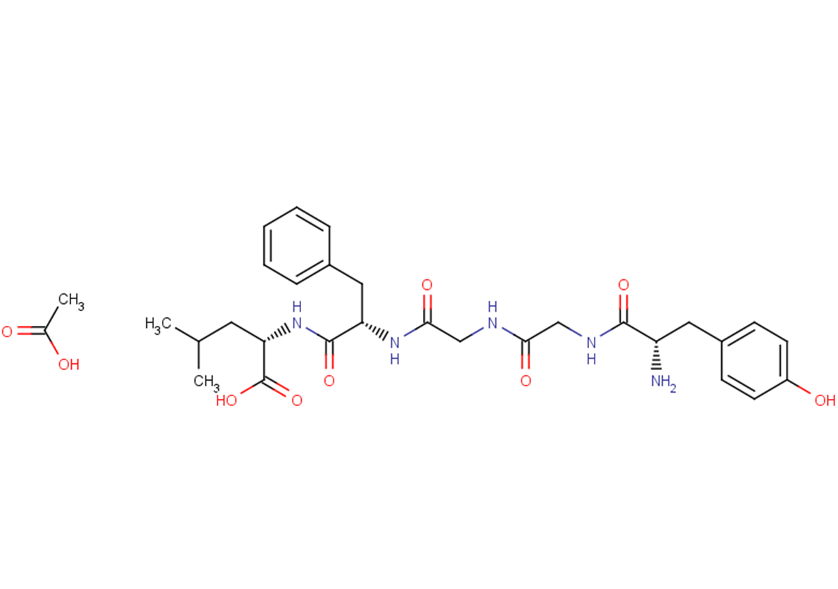 [Leu5]-Enkephalin acetate(58822-25-6 free base)图片