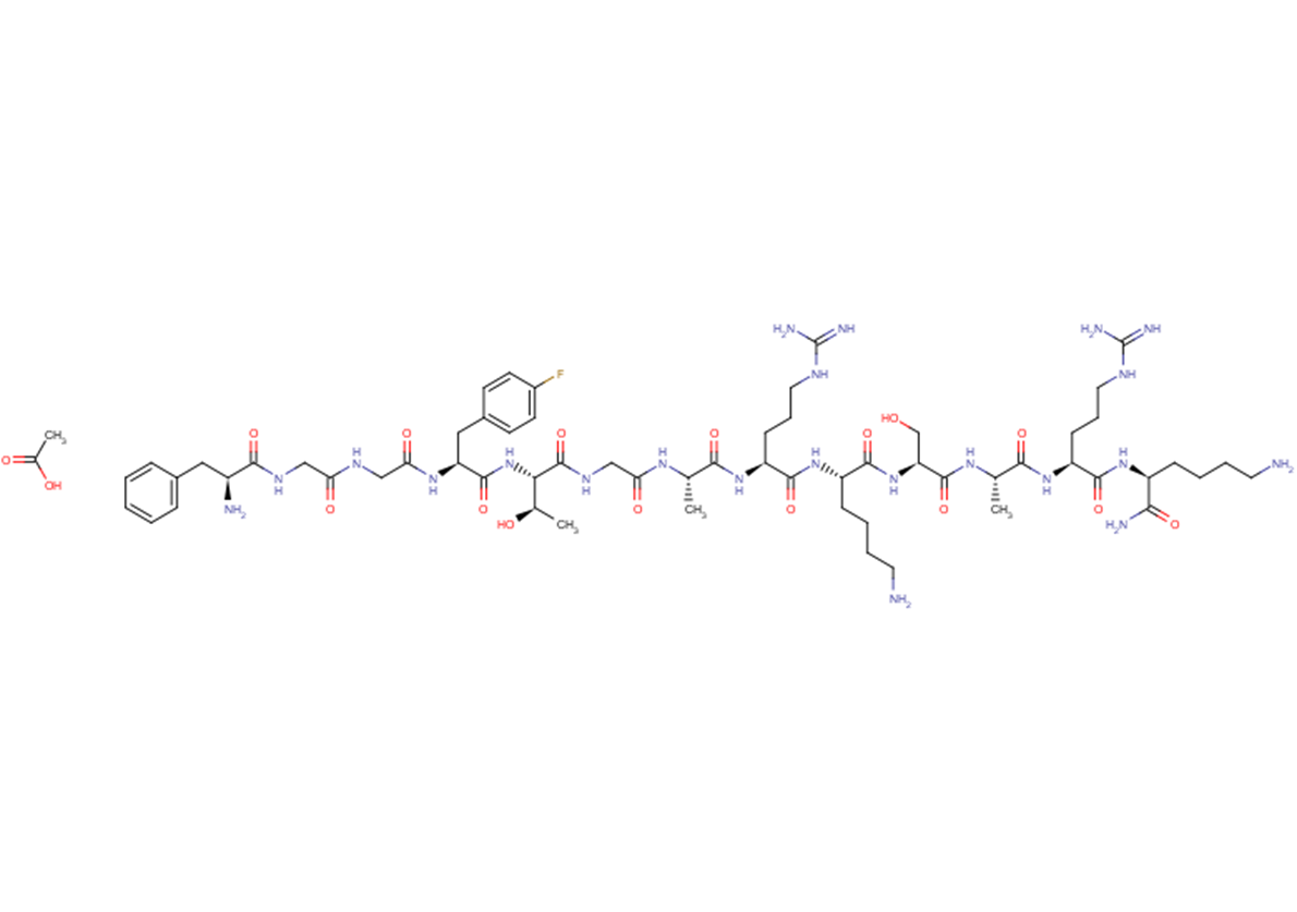 [(pF)Phe4]Nociceptin(1-13)NH2 acetate图片