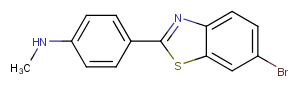 4-(6-Bromo-2-benzothiazolyl)-N-methylbenzenamine图片
