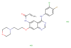 Canertinib dihydrochloride图片