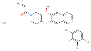 Poziotinib hydrochloride图片