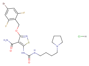 CP-547632 hydrochloride图片