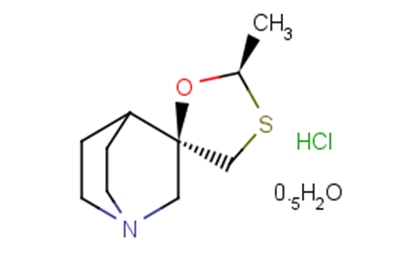 (-)-Cevimeline hydrochloride hemihydrate图片