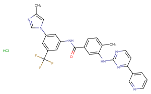 Nilotinib hydrochloride图片