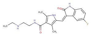 N-Desethyl Sunitinib图片