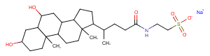 Taurohyodeoxycholic acid sodium salt hydrate图片