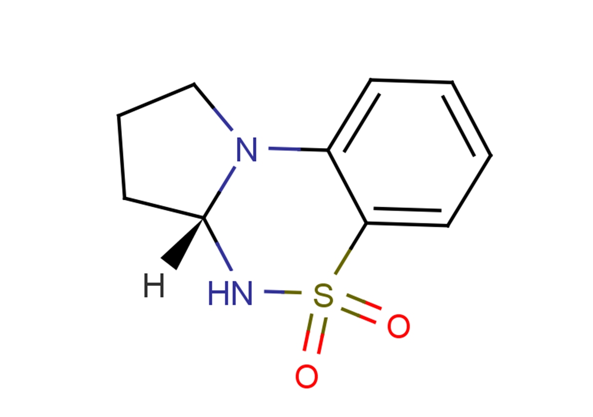 1H-Pyrrolo[2,1-c][1,2,4]benzothiadiazine,2,3,3a,4-tetrahydro-,5,5-dioxide,(3aR)-图片