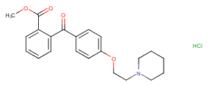 Pitofenone hydrochloride图片