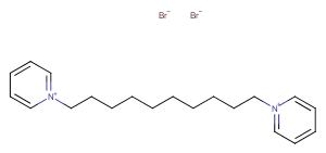 1-[10-(pyridin-1-ium-1-yl)decyl]pyridin-1-ium dibromide图片