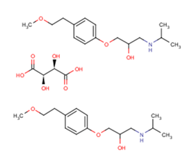 Metoprolol tartrate图片