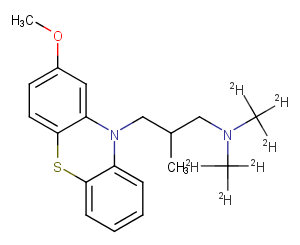 (±)-Levomepromazine-d6图片