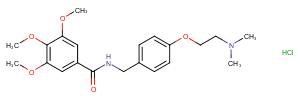 Trimethobenzamide hydrochloride图片