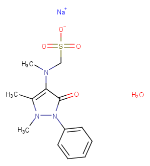 Metamizole sodium hydrate图片