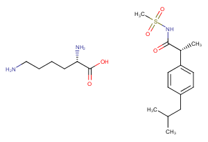 Reparixin L-lysine salt图片