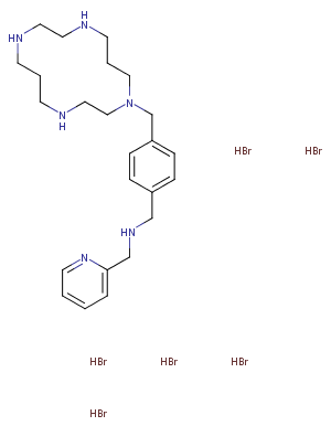 AMD 3465 hexahydrobromide图片